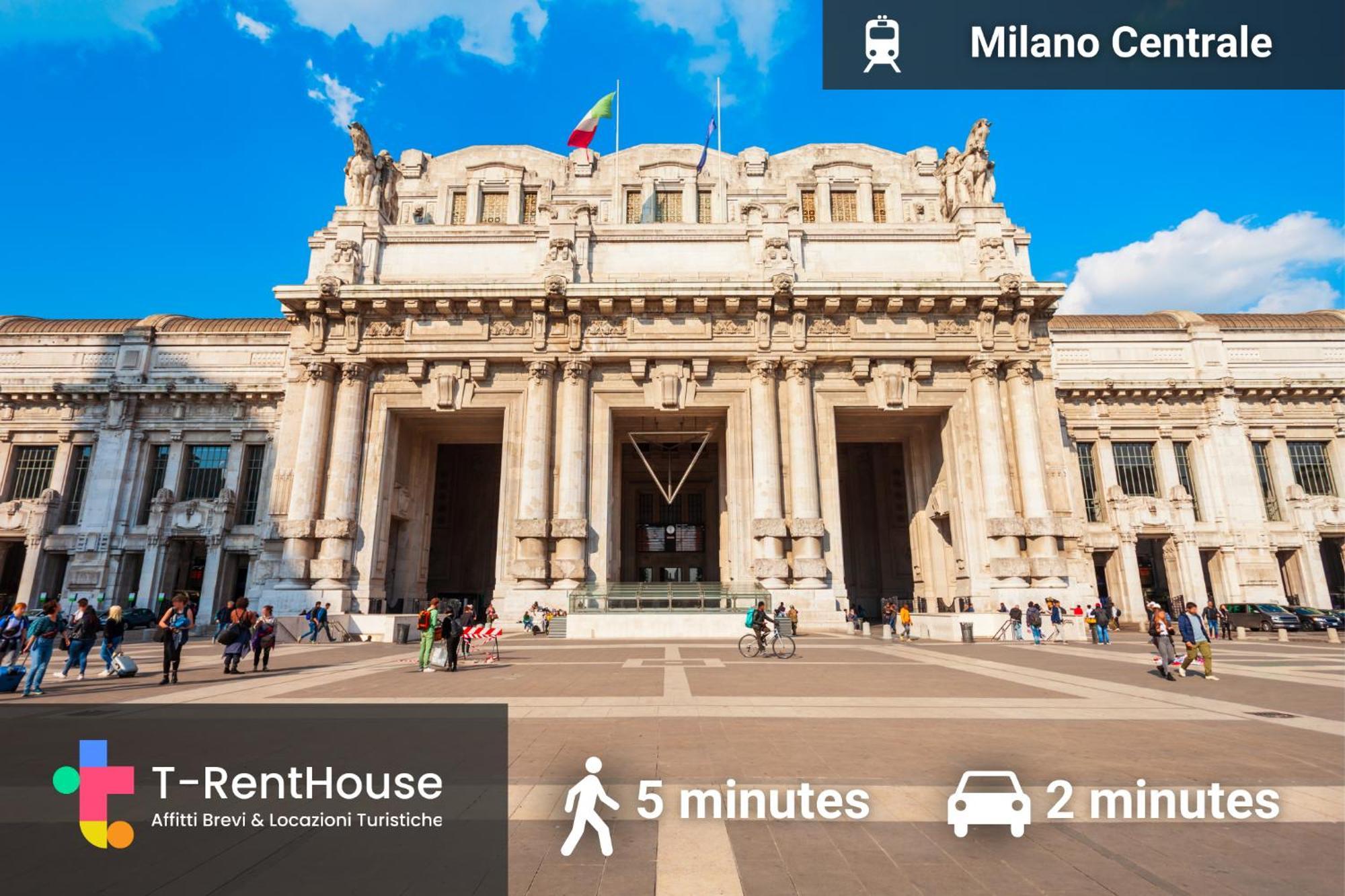 Central Station 10 Min Duomo - L'Oasi Urbana Milan Exterior photo